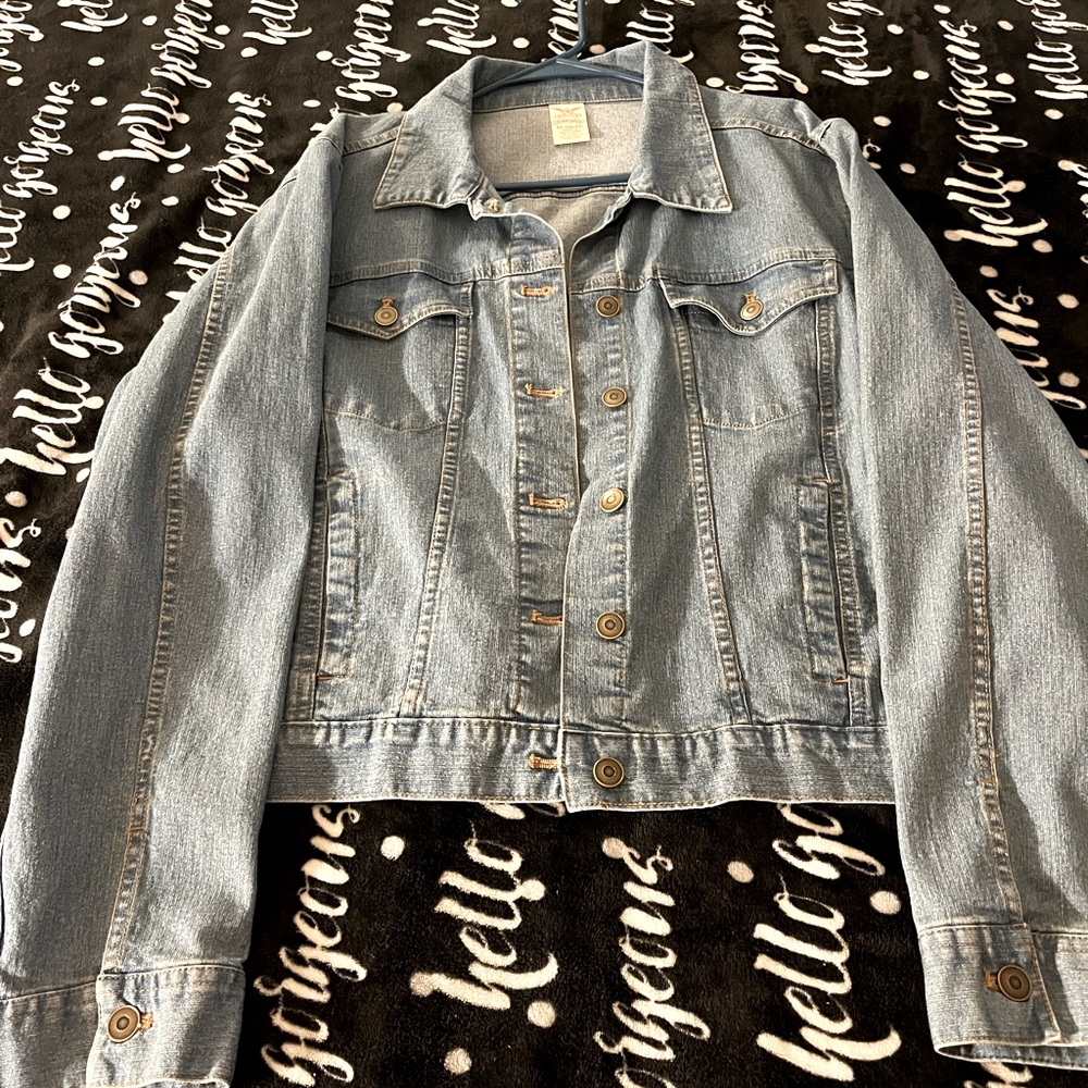 77% cotton Jean jacket
